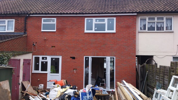 Wates with new french doors - new french doors Wates with new french doors - new french doors